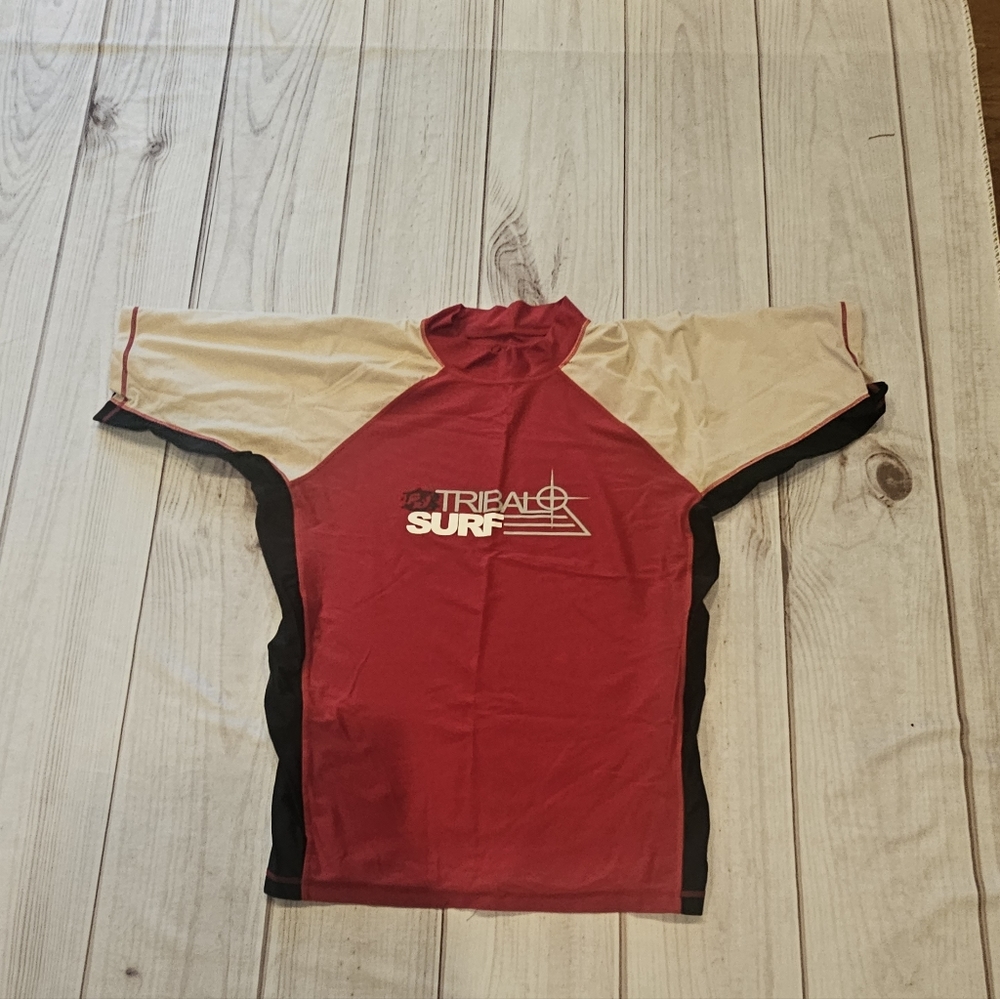 Tribal surf swim shirt